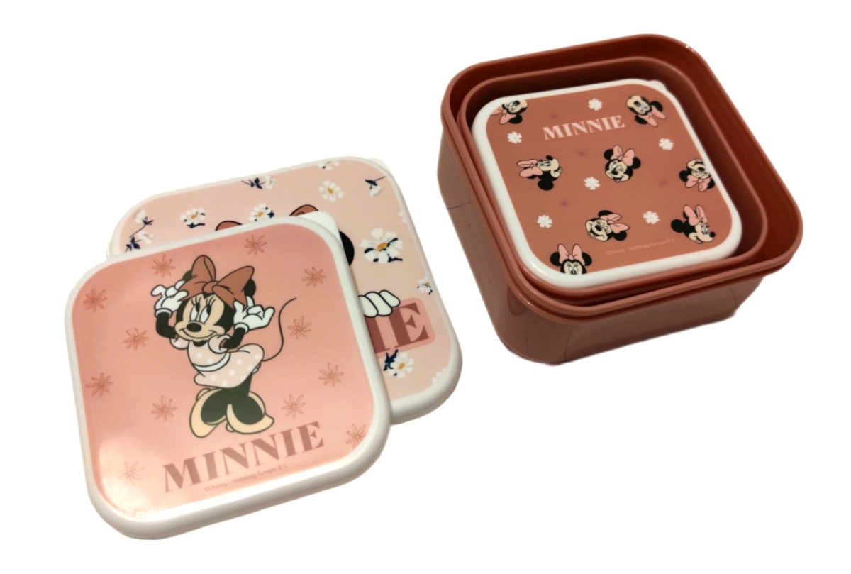 Snackboxen 3er set Minnie Mouse